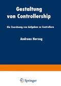 Gestaltung von Controllership