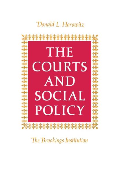 The Courts and Social Policy