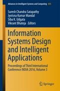 Information Systems Design and Intelligent Applica