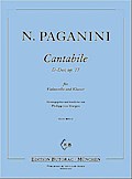 Cantabile D-Dur op.17 fürVioloncello und Klavier