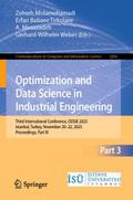 Optimization and Data Science in Industrial Engine