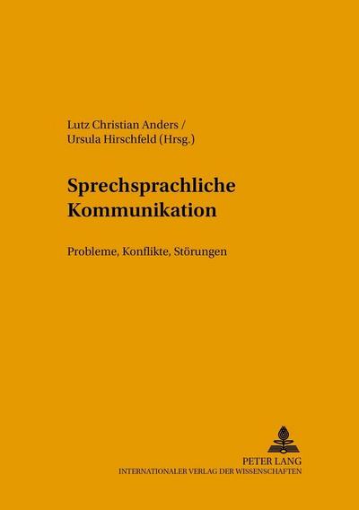 Hallesche Schriften zur Sprechwissenschaft und Phonetik Sprechsprachliche Kommunikation