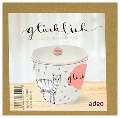 glücklich - Tasse