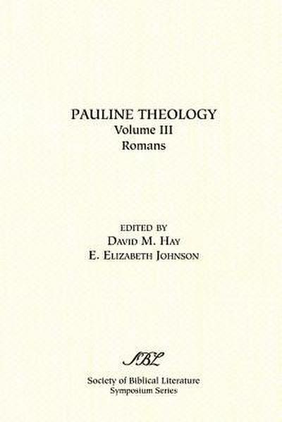 Pauline Theology, Volume III