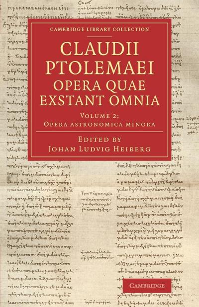 Claudii Ptolemaei Opera Quae Exstant Omnia