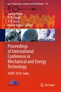 Proceedings of International Conference in Mechanical and Energy Technology