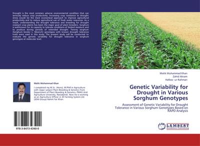 Genetic Variability for Drought in Various Sorghum Genotypes