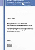 Erfolgsfaktoren und Relevanz des persönlichen Verk