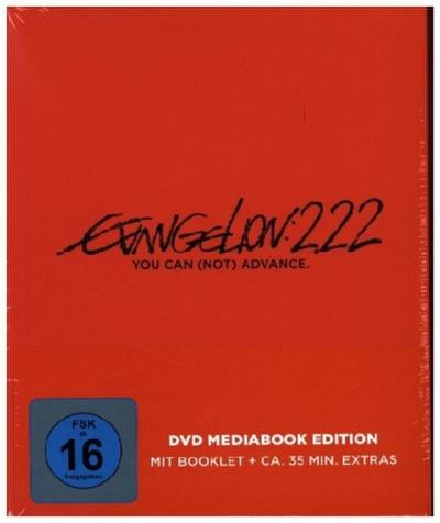 Evangelion: 2.22 You Can (Not) Advance, 1 DVD (Mediabook Special Edition)