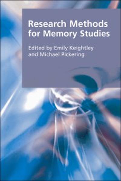 Research Methods for Memory Studies