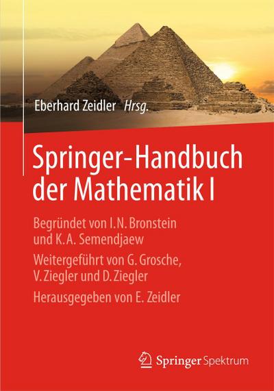 Springer-Handbuch der Mathematik I