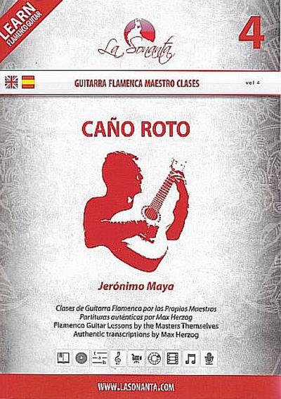 Cano roto (+DVD):for guitar/tab (sp/en)