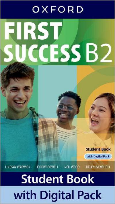 First Success B2 Student Book with Digital Pack 
