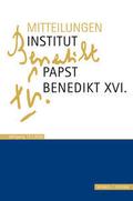 Mitteilungen Institut Papst Benedikt XVI. Bd 13