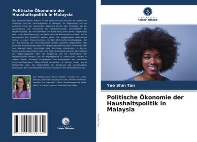 Politische Ökonomie der Haushaltspolitik in Malaysia