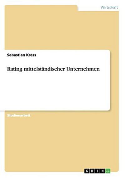 Rating mittelständischer Unternehmen