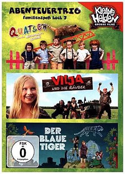 Abenteuertrio Kinderfilmbox - Familienspaß hoch 3