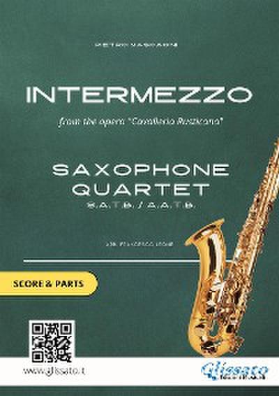 Saxophone Quartet sheet music: Intermezzo (score & parts)