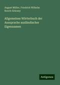 Allgemeines Wörterbuch der Aussprache ausländischer Eigennamen