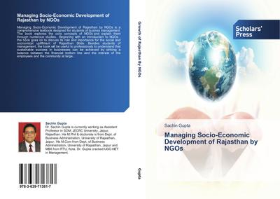 Managing Socio-Economic Development of Rajasthan by NGOs