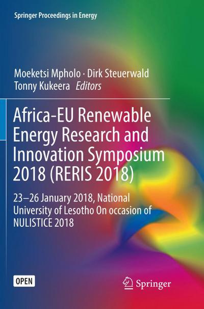 Africa-EU Renewable Energy Research and Innovation Symposium 2018 (RERIS 2018)