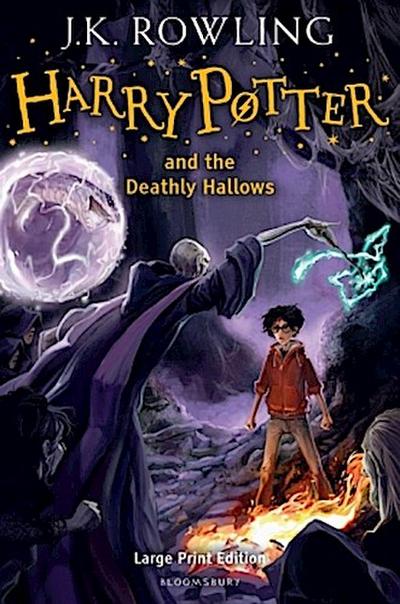 Harry Potter and the Deathly Hallows, large print edition