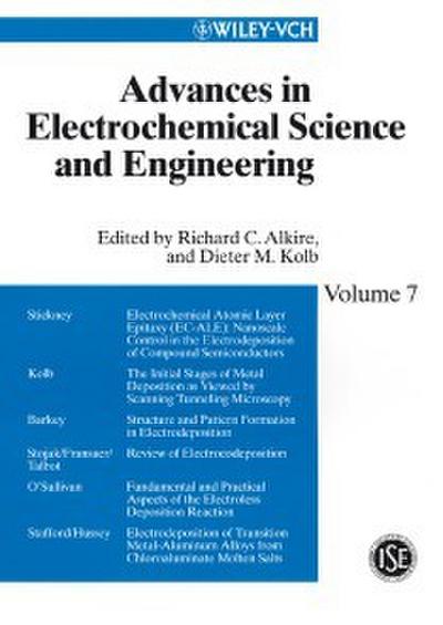 Advances in Electrochemical Science and Engineering