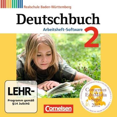 Deutschbuch, Realschule Baden-Württemberg, Neubearbeitung Band 2: 6. Schuljahr - Übungs-CD-ROM zum Arbeitsheft