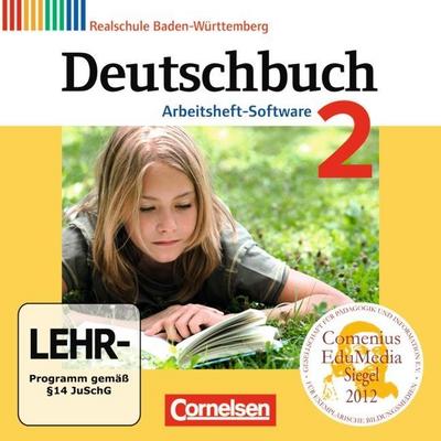Deutschbuch 02: 6. Schuljahr. Übungs-CD-ROM zum Arbeitsheft. Realschule Baden-Württemberg
