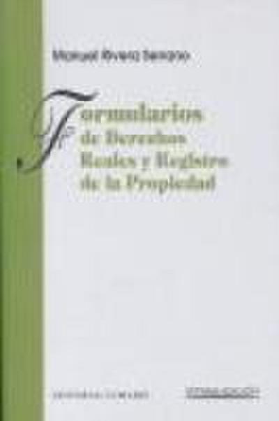 Formularios de derechos reales y registro de la propiedad