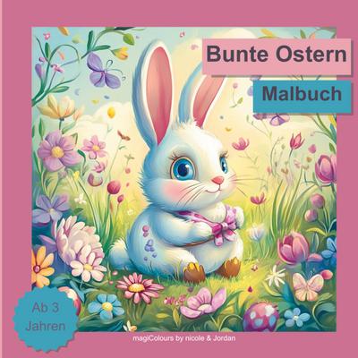 Bunte Ostern - Malbuch für Kinder