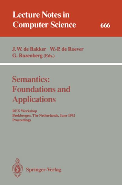 Semantics: Foundations and Applications