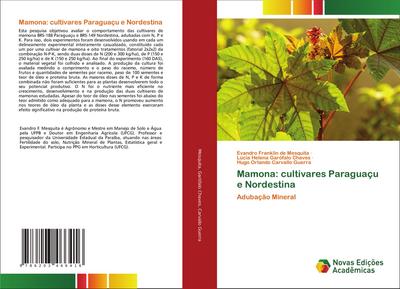 Mamona: cultivares Paraguaçu e Nordestina