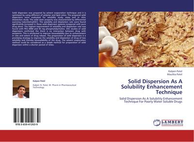 Solid Dispersion As A Solubility Enhancement Technique