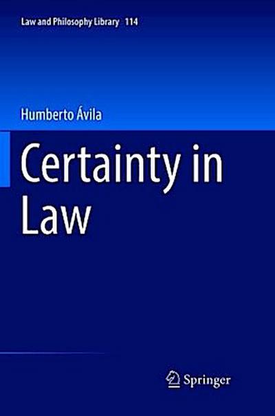 Certainty in Law