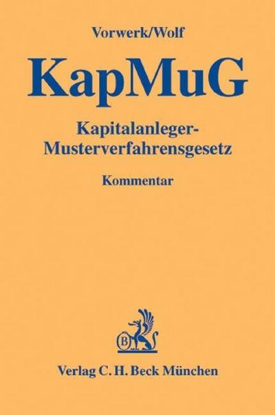 KapMuG - Kapitalanleger-Musterverfahrensgesetz, Kommentar