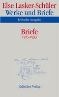 Werke und Briefe, Kritische Ausgabe Briefe 1925-1933