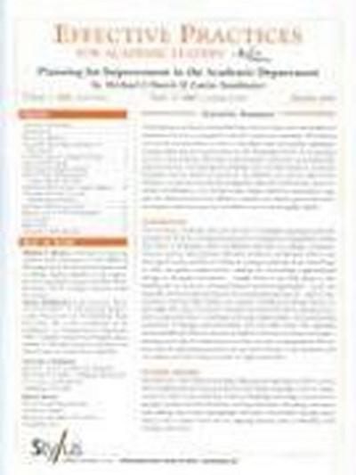 Effective Practices for Academic Leaders