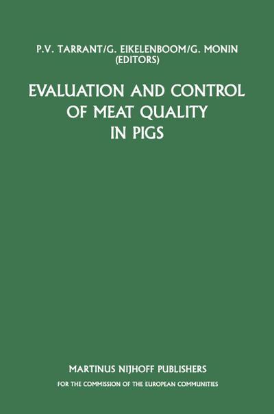 Evaluation and Control of Meat Quality in Pigs