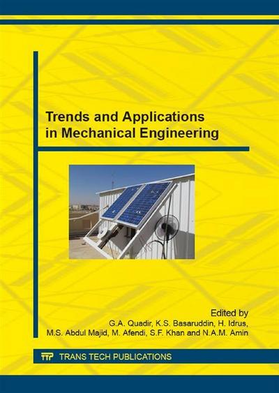 Trends and Applications in Mechanical Engineering