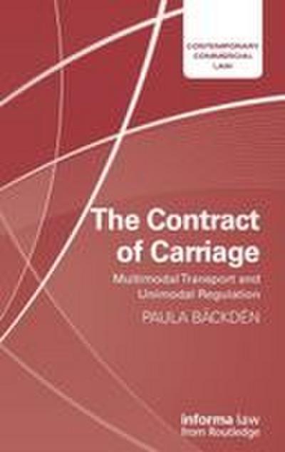 The Contract of Carriage
