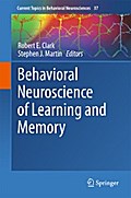 Behavioral Neuroscience of Learning and Memory