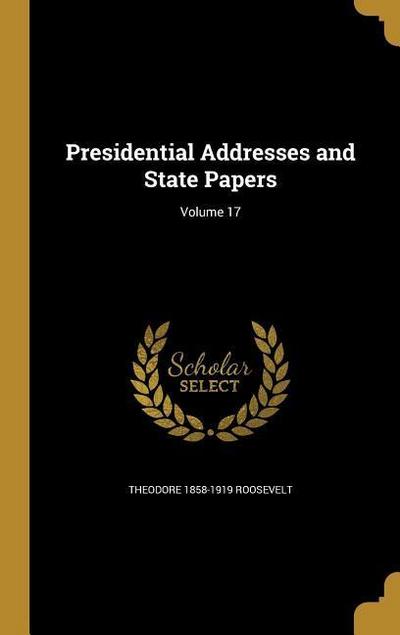 PRESIDENTIAL ADDRESSES & STATE