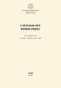 Catalogo del Fondo Pepeu