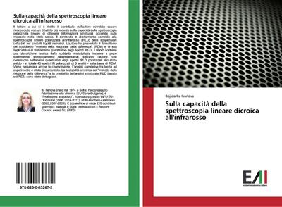 Sulla capacità della spettroscopia lineare dicroica all’infrarosso