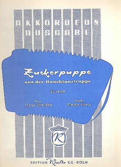 Zuckerpuppe aus derBauchtanztruppe