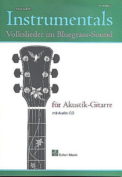 Volkslieder im Bluegrass-Sound (+CD)für Gitarre/Tabulatur