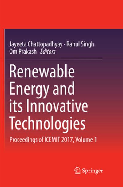 Renewable Energy and its Innovative Technologies