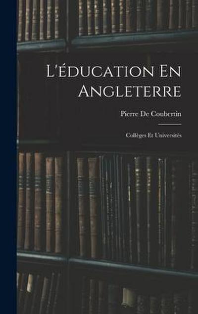 L’éducation En Angleterre