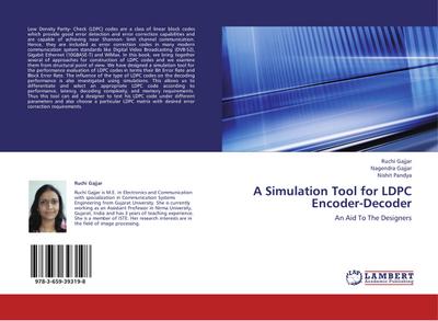 A Simulation Tool for LDPC Encoder-Decoder